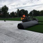 nieuw kunstgrasveld op veld C