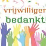 vrijwilligers bedankt