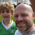 Rene van Gassen met zoon Baronie cup jo8