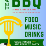 uitnodiging team bbq