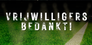 Vrijwilligers bedankt!