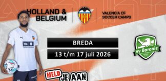 Valencia CF jeugdtrainers naar VV Baronie in Breda voor unieke voetbal 5-daagse!